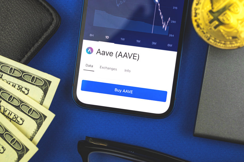 Best places to buy AAVE, which added a third to its value today